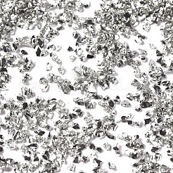 DIYネイルアートデコレーションミニグラスビーズ  小さなキャビアネイルビーズ  銀  1~1.5mm  約450 G /袋&nbsp;MRMJ-E007-B-01