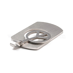 201 Stainless Steel Pendants&nbsp;STAS-P298-06P