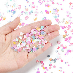 40G 4 Styles Plastic Cabochons&nbsp;RESI-FS0002-13