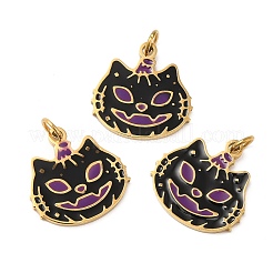 Halloween Ion Plating(IP) 304 Stainless Steel Charms&nbsp;STAS-D066-08G