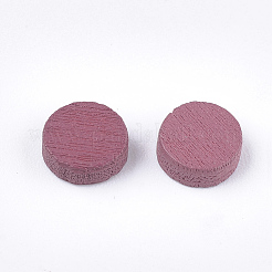 Painted Poplar Wood Cabochons&nbsp;WOOD-T021-25D