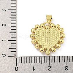 Rack Plating Brass Pave Natural Shell Pendants&nbsp;KK-G513-30G