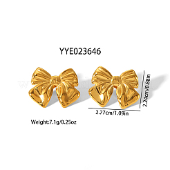 French Style 304 Stainless Steel Butterfly Stud Earrings&nbsp;CG5144