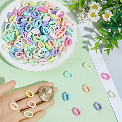 300Pcs Opaque Acrylic Quick Link Connectors&nbsp;MACR-SP0002-09
