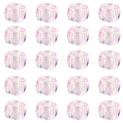 500Pcs UV Plating Acrylic Beads&nbsp;OACR-SP0001-85A