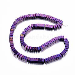 Electroplate Non-magnetic Synthetic Hematite Bead Strands&nbsp;G-F300-20A-04