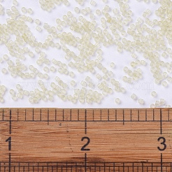 MIYUKIデリカビーズ  シリンダー  日本製シードビーズ  11/0  （db0382)マット透明な淡いトパーズの光沢  1.3x1.6mm  穴：0.8mm  約2000PCS /ボトル  10 G /ボトル&nbsp;SEED-JP0008-DB0382