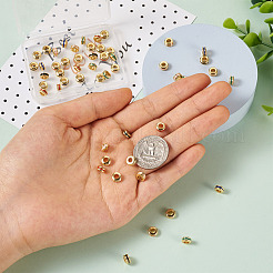 50Pcs 5 Colors Brass Rack Plating&nbsp;KK-KS0001-21-RS