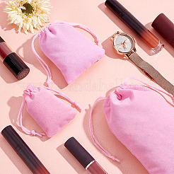 40Pcs 5 Styles Rectangle Velvet Pouches&nbsp;TP-NB0001-35C