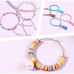 Handmade Polymer Clay Beads&nbsp;CLAY-Q251-6.0mm-44