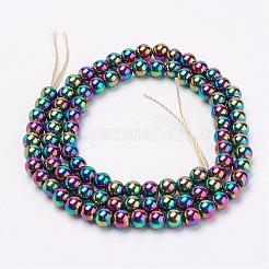 Electroplate Magnetic Synthetic Hematite Strands&nbsp;G-F424-31-5mm