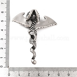 316 Surgical Stainless Steel Big Pendants&nbsp;STAS-Z073-19AS
