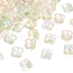 Electroplate Transparent Glass Beads&nbsp;GLAA-A045-03