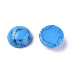 合成ターコイズカボション  半円  12x4~4.5mm&nbsp;G-G788-D-06