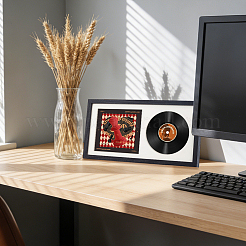 MDF Board Glass CD Display Stands&nbsp;ODIS-WH0007-98A