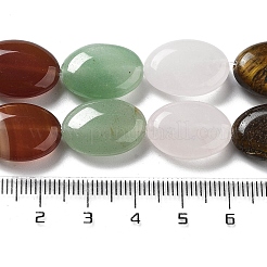 Natural Amethyst & Crystal Quartz & Green Aventurine & Carnelian & Tiger Eye Beads Strands&nbsp;G-P528-M20-01