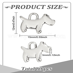 60Pcs Alloy Pendants&nbsp;FIND-LP0002-95