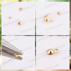 800個2色304ステンレススチールスペーサービーズ  ロンデル  ゴールデン·ステンレス鋼色  2x1mm  穴：1mm  400個/カラー&nbsp;STAS-BBC0009-75C