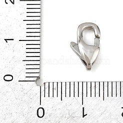 316 Stainless Steel Lobster Claw Clasps&nbsp;STAS-C154-02E-P