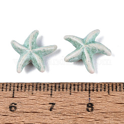 Spray Painted Synthetic Turquoise Beads Strands&nbsp;G-Q606-110F
