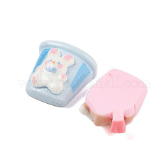 Opaque Resin Decoden Cabochons&nbsp;RESI-A036-01