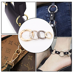 Alloy Spring Gate Ring&nbsp;PALLOY-PH0013-31