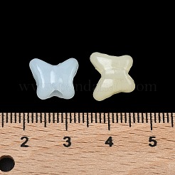 プラスチックビーズ  模造ゼリー  蝶  ミックスカラー  10x11.5x6.5mm  穴：3.5mm  約1470個/500g&nbsp;KY-F023-18