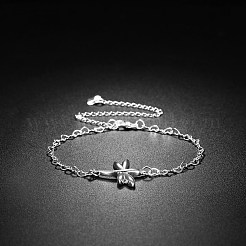 Trendy Brass Charm Anklets&nbsp;AJEW-BB31030