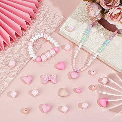 79Pcs 33 Styles Mixed Shapes Silicone Beads&nbsp;SIL-PA0001-24