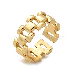 Brass Cuff Rings&nbsp;RJEW-C120-15G