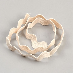 Cotton Wavy Fringe Trim Ribbon&nbsp;OCOR-WH20008-02I
