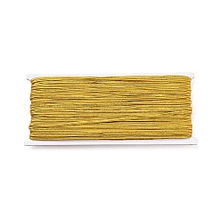 30ヤードの綿糸  編組コード  ゴールデンロッド  3x1mm&nbsp;OCOR-XCP0001-80