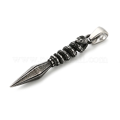 316 Surgical Stainless Steel Pendants&nbsp;STAS-A123-04B-AS