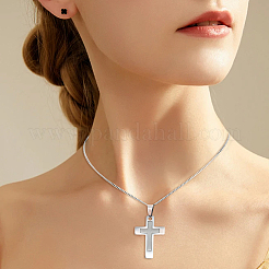 6Pcs 2 Colors 304 Stainless Steel Pendants&nbsp;STAS-BBC0007-34
