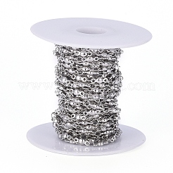 Tarnish Resistant 304 Stainless Steel Link Chains&nbsp;CHS-G014-10P