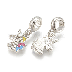 Alloy European Dangle Charms&nbsp;X-MPDL-S066-053