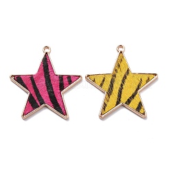 Eco-Friendly Cowhide Leather  Pendants&nbsp;FIND-N049-02
