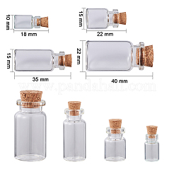 Glass Jar Glass Bottles&nbsp;AJEW-YW0001-01