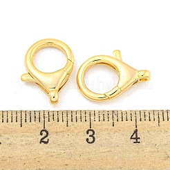 真鍮カニカン  18KGP本金メッキ  16x2x3mm  穴：1.6mm&nbsp;KK-K382-03C-G