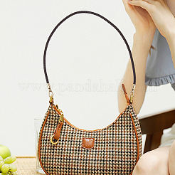 PU Imitation Leather Braided Bag Handles&nbsp;PURS-WH0005-96A-04G