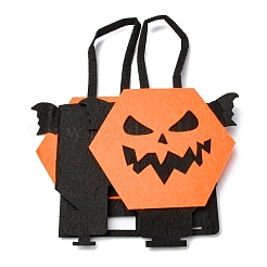 Devil Felt Halloween Candy Bags with Handles&nbsp;LS-HAWE-K001-01B