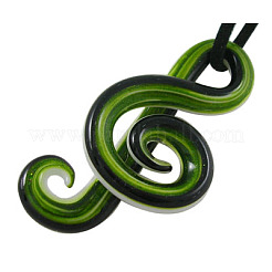 Handmade Lampwork Glass Big Pendants&nbsp;X-SLSP036J