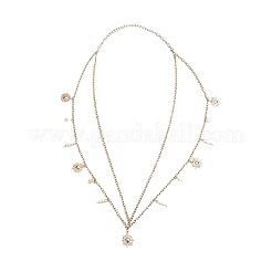 Sun Moon Star Alloy Tassel Double Layer Waist Chains&nbsp;FS-WG79E42-01