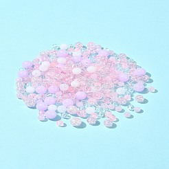DIY Round Acrylic Beads Bracelets Making Kits&nbsp;DIY-FS0007-02B
