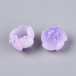 Flower Acrylic Bead Caps&nbsp;SACR-T017-49F