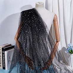6 Yards Star Pattern Polyester Mesh Fabrics&nbsp;DIY-WH0060-94B