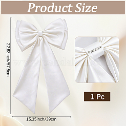 Nylon Detachable Bridal Bowknot for Wedding Dresses&nbsp;DIY-WH20002-630B