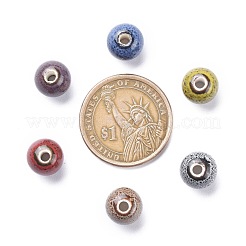 Handmade Fancy Antique Glazed Porcelain Beads&nbsp;PORC-R403-M2