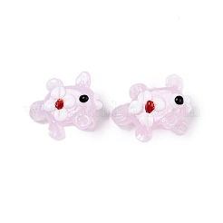 Handmade Lampwork Bumpy Beads Strands&nbsp;LAMP-T021-25B