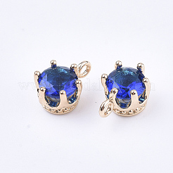 Transparent Glass Charms&nbsp;GLAA-T007-17A